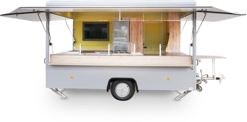 Verkaufsanhänger, Imbiss, Foodtruck mieten in Kropp – Imbisswagen