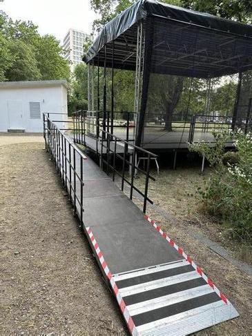 Bütec Rollstuhlrampe auf 0 mieten in Schöneiche – 100x40 – 4