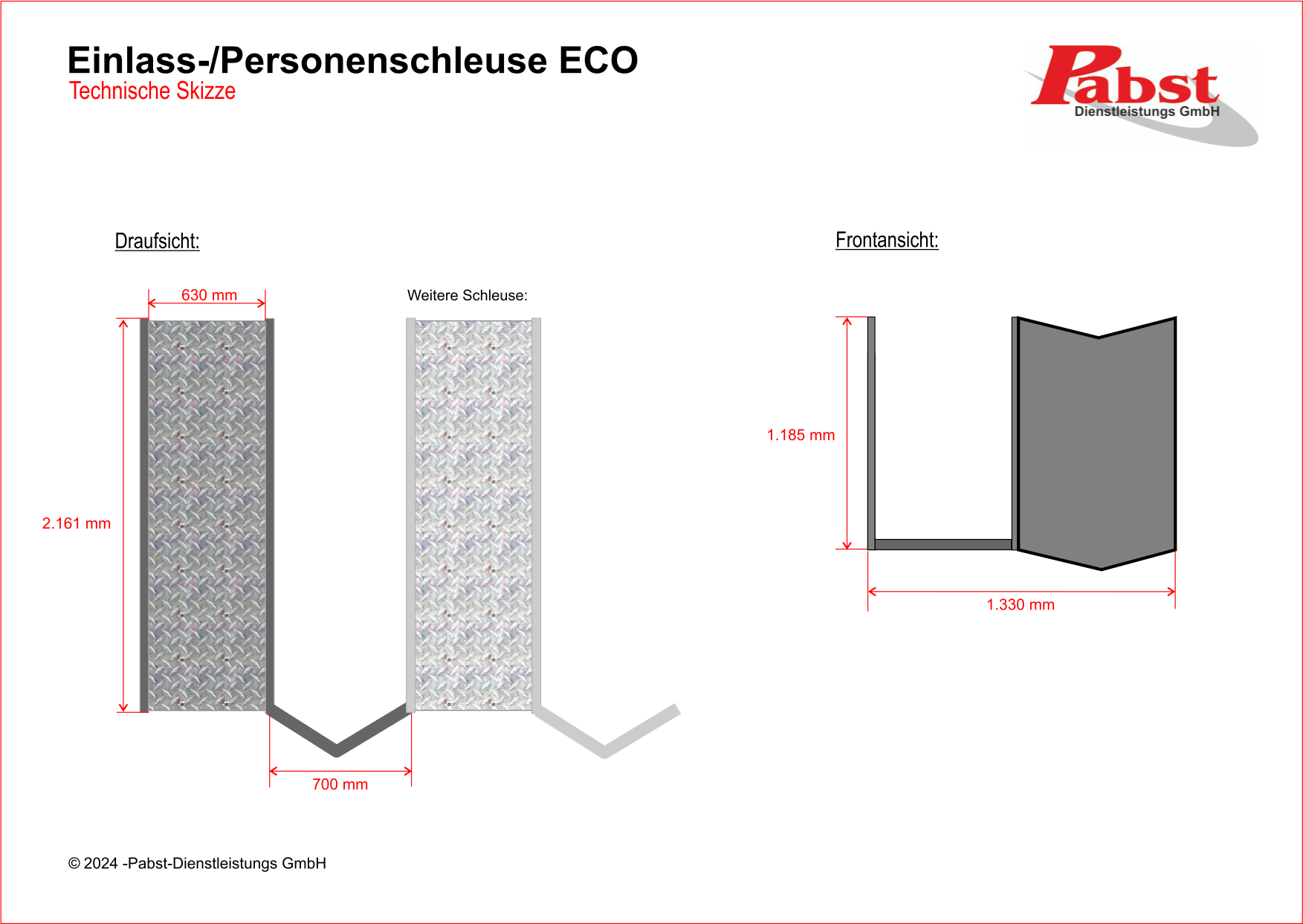 Vereinzelungsanlage mieten in Lampertheim – Eingangsschleuse – Thumbnail 6