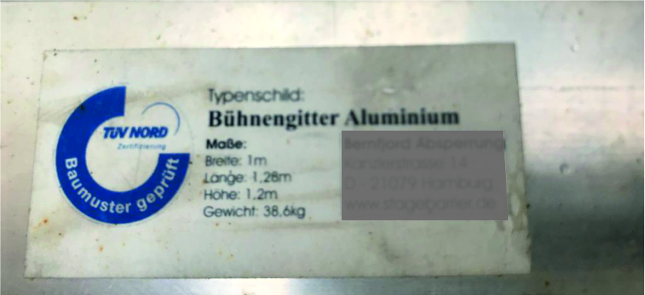 Bühnengitter / Stagebarrier / Wellenbrecher mieten in Lampertheim – bis 1 m – 5