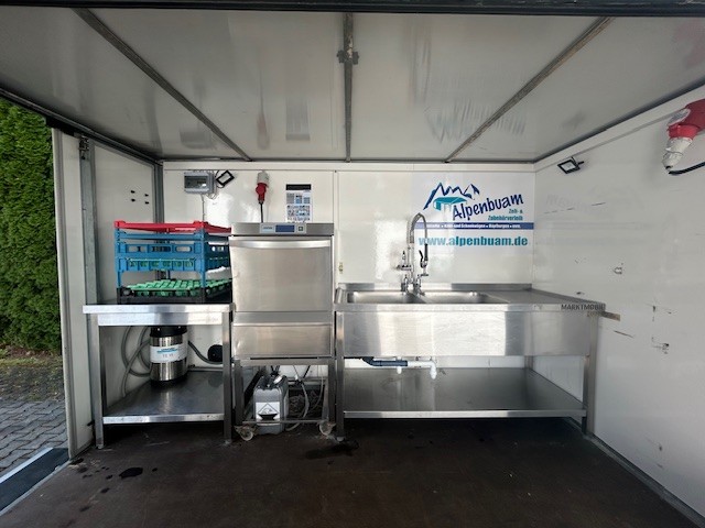 Spülmobil/Geschirrmobil mieten in Habach – 750kg – 2