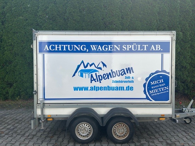 Spülmobil/Geschirrmobil mieten in Habach – 750kg – 5