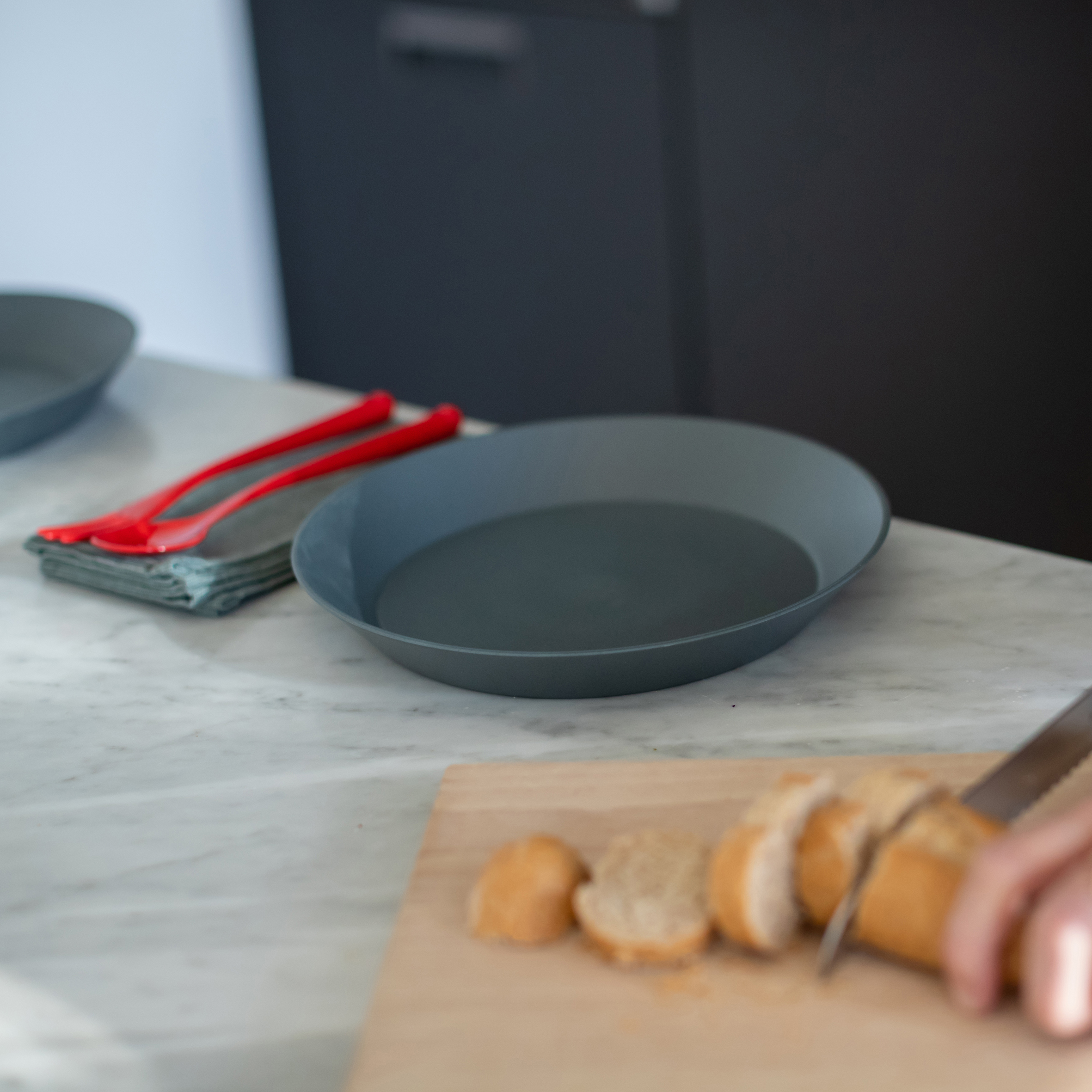 Mehrweg Teller 23,5cm Kunststoff mieten in Bad Mergentheim – Organic Bio circular – 2