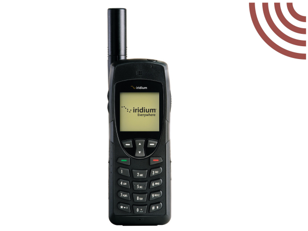 Iridium 9555 Satellitentelefon mieten in Darmstadt – 153x55x30