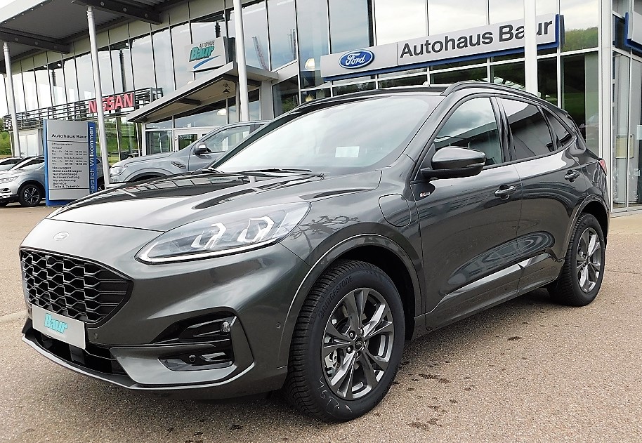 Ford Kuga 2.5 Duratec PHEV ST-LINE X mieten in Mutlangen – Magnetic-Grau Met.