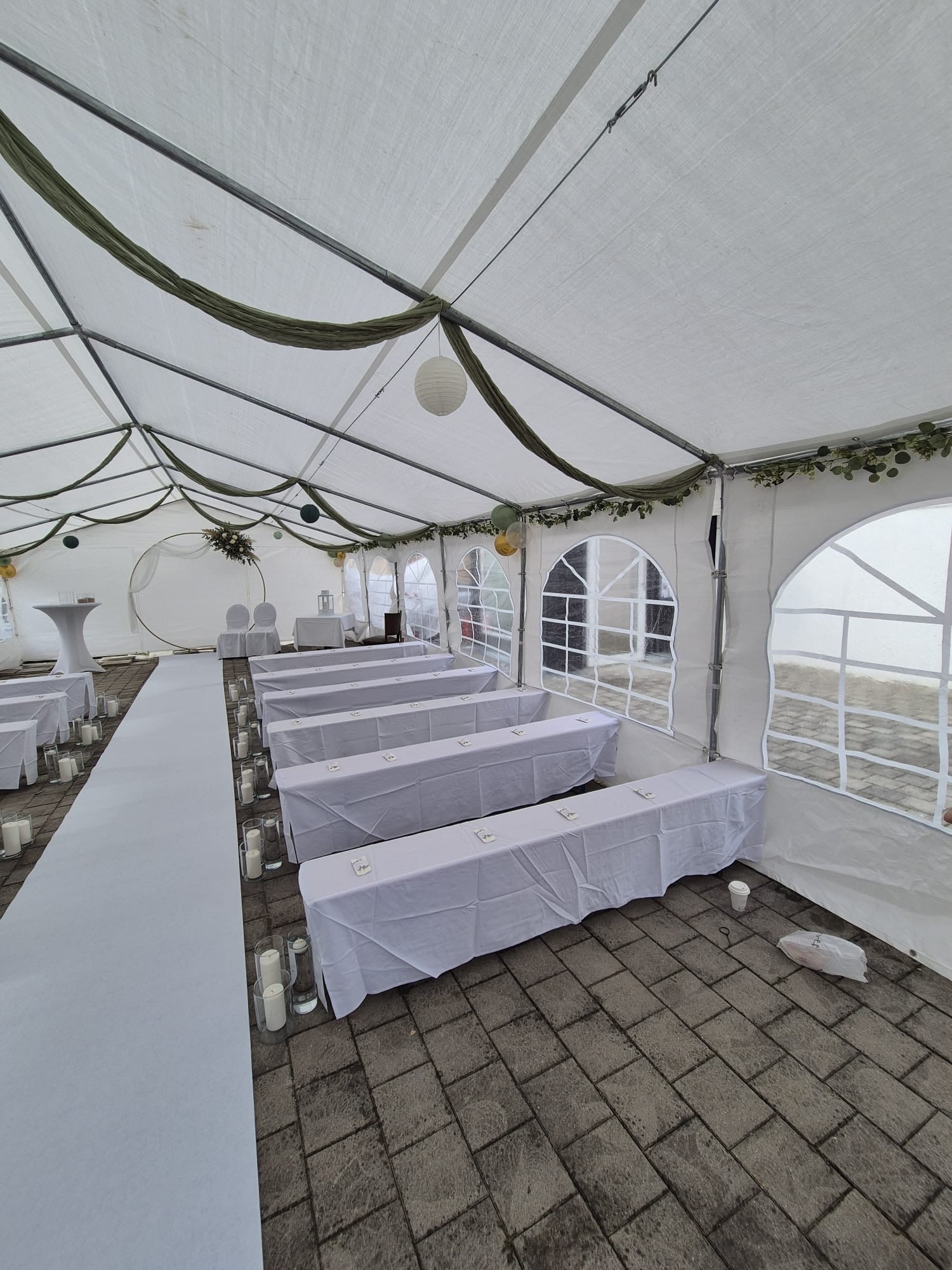 Hochzeitspaket für 80 Gäste- stilvoll feiern ohne Stress mieten in Aindling – 6x12 – 4