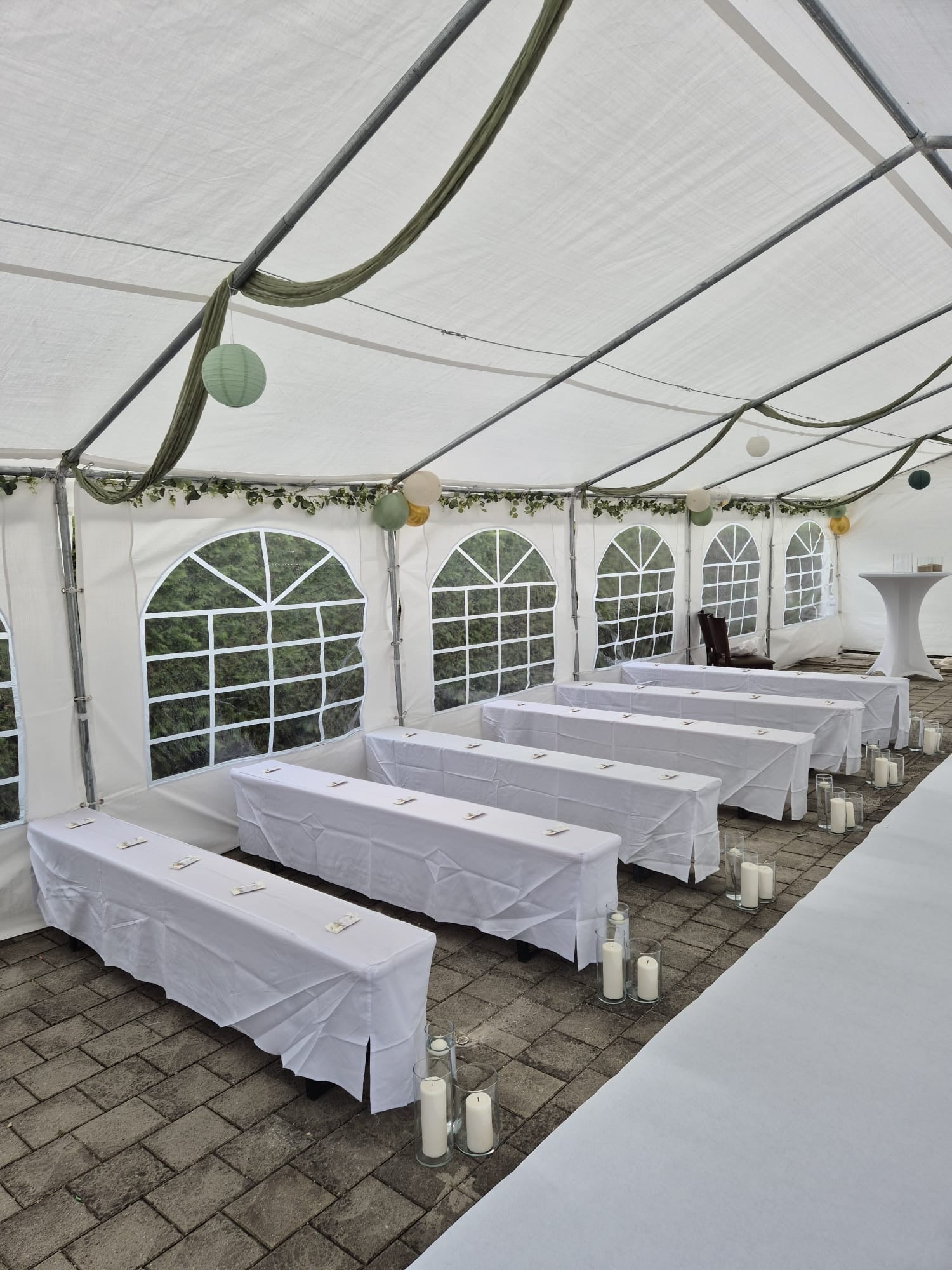Hochzeitspaket für 80 Gäste- stilvoll feiern ohne Stress mieten in Aindling – 6x12 – 3