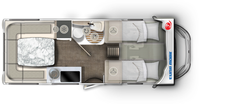Eura-Mobil Activa One 650 HS mieten in Wardenburg – 2023 – 5