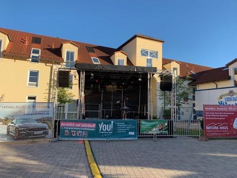 Mobile Bühne S 4,40 x 3,75m mieten in Eichenzell – 440 x 375 x 440