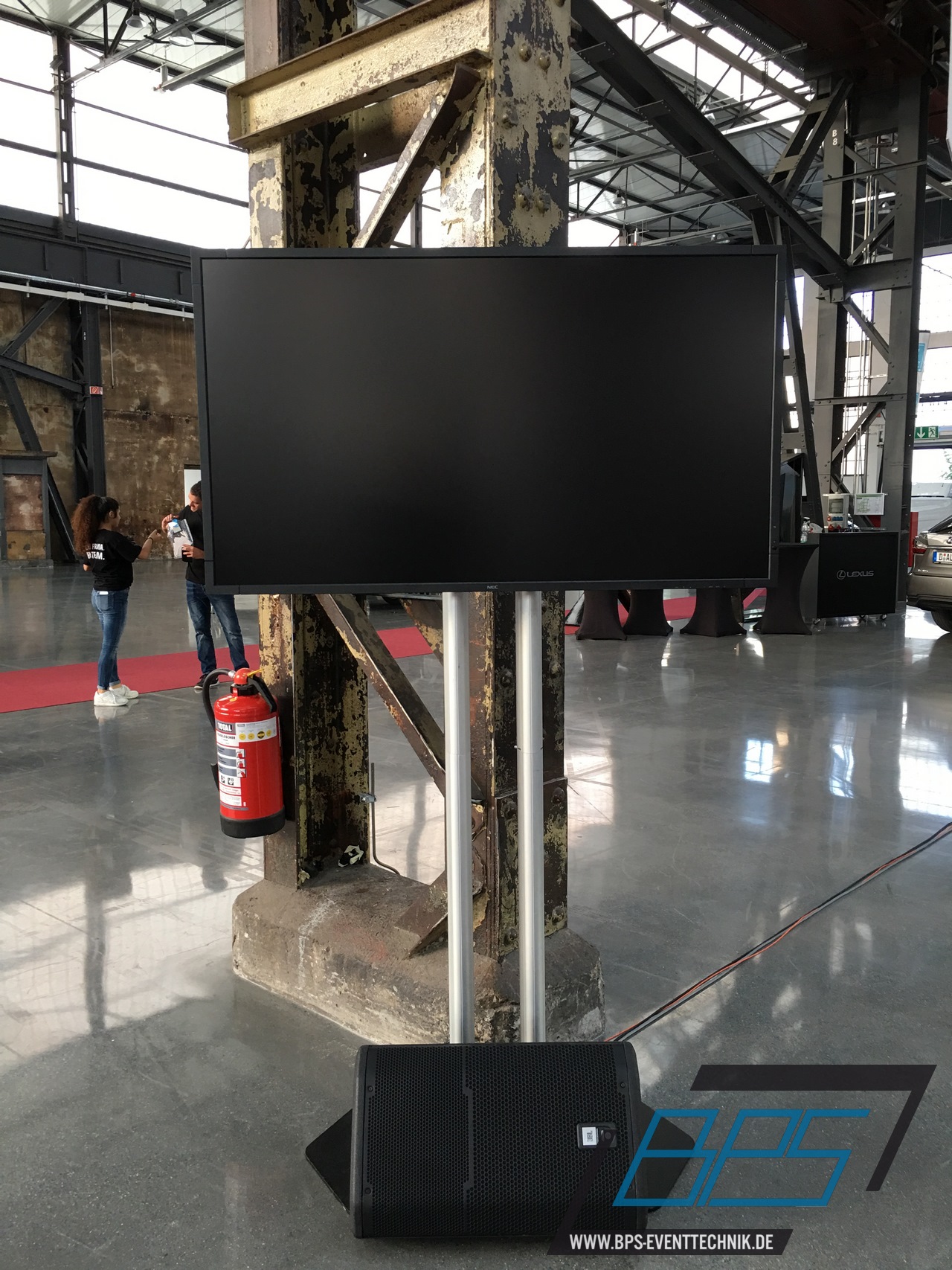 55 Zoll Screen NEC MultiSync X551s mieten in Ratingen – 1920 x 1080 – 2