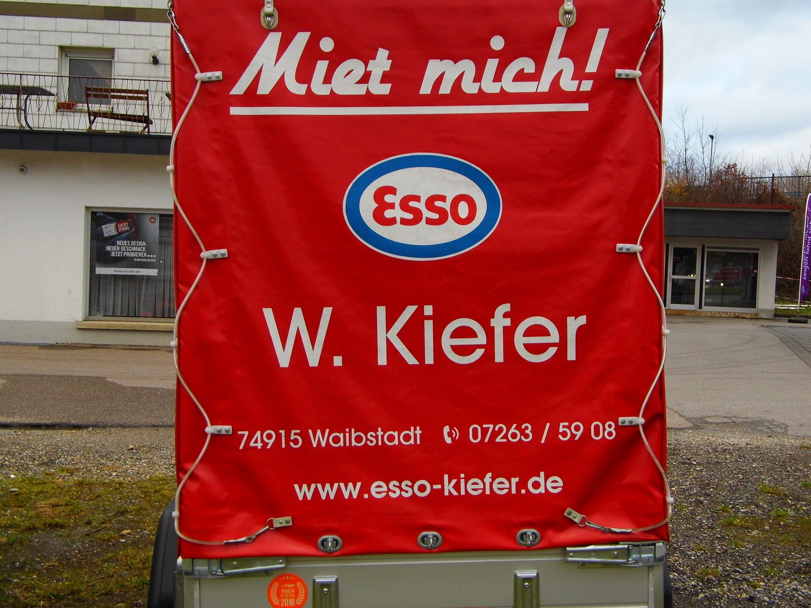 Kastenanhänger Tieflader mieten in Waibstadt – 560 kg – 5