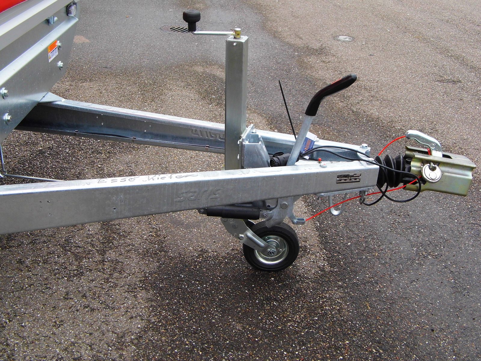 Tandem Hochlader mit Plane und Spriegel mieten in Waibstadt – 2000 kg – 4
