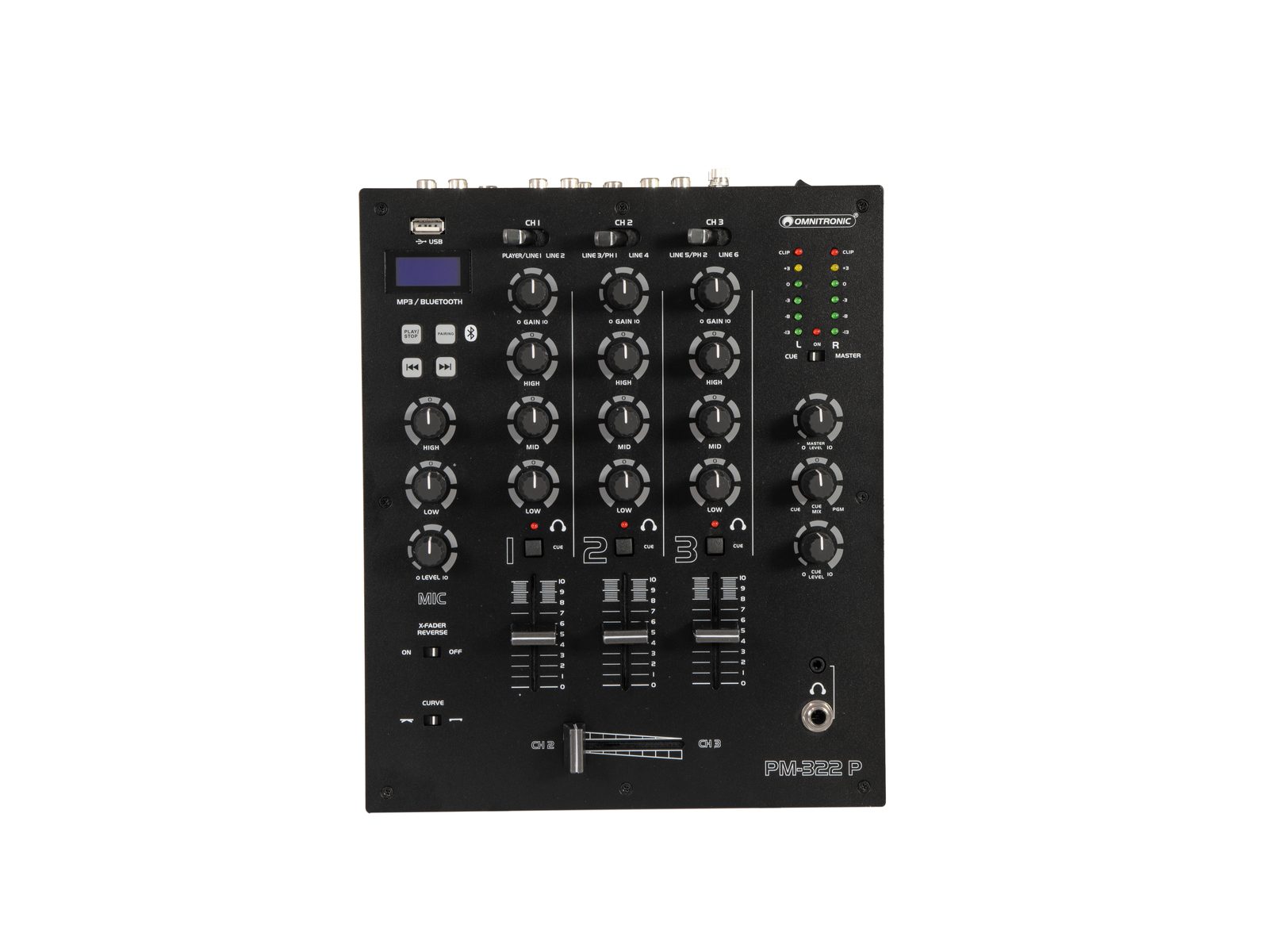 Omnitronic DJ Mixer mieten in Hohenzieritz – Mischpult und Mixer – 2