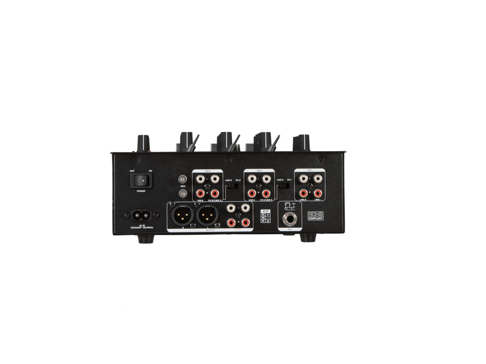 Omnitronic DJ Mixer mieten in Hohenzieritz – Mischpult und Mixer – 3