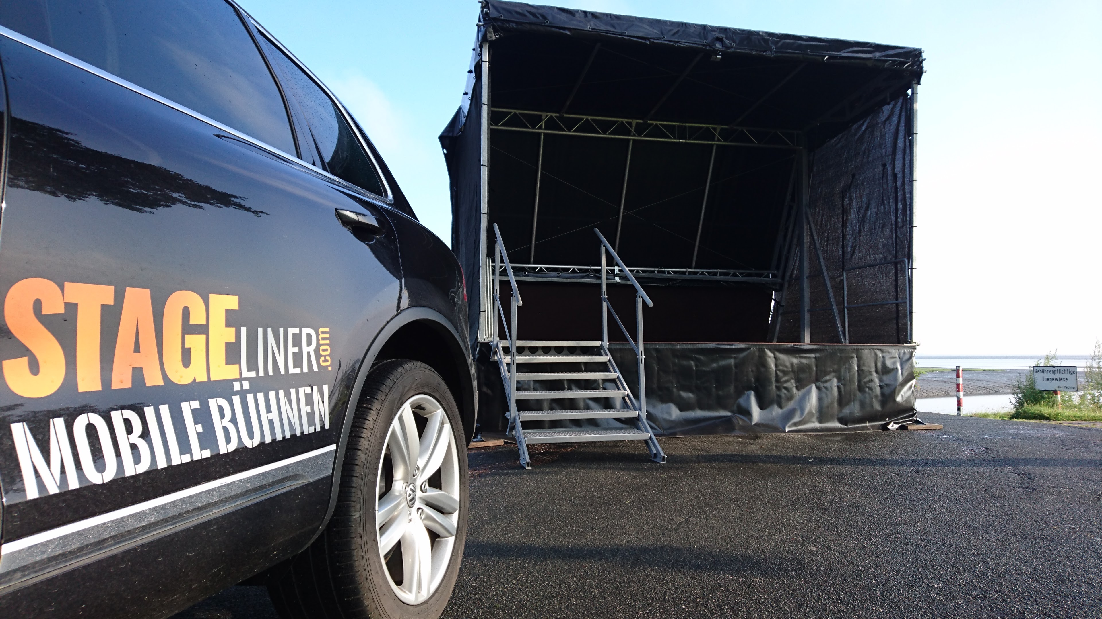 Mobile Bühne mieten in Butjadingen – 500x300 – 2
