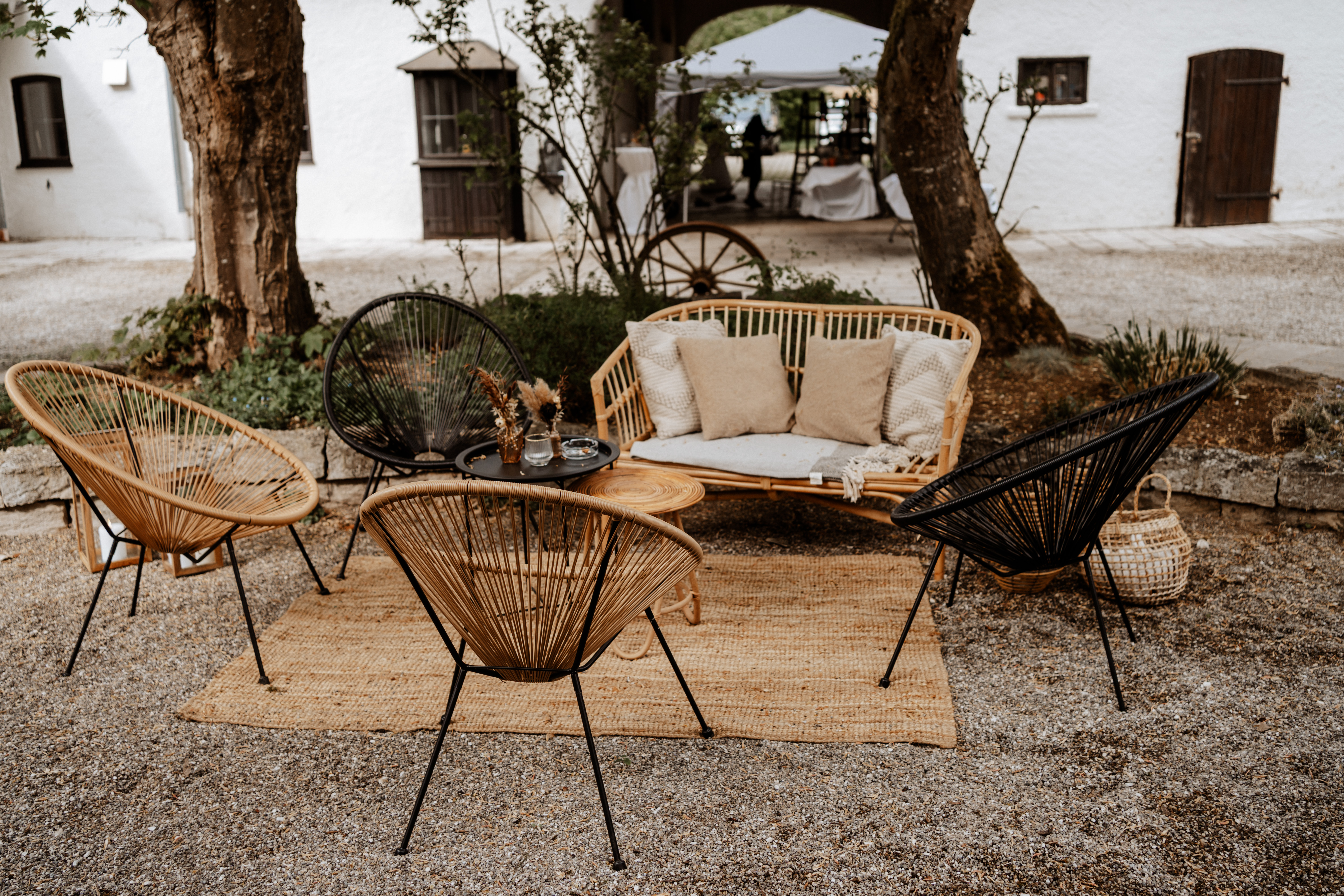 Boho Lounge mieten in Beilngries – Komplettpaket