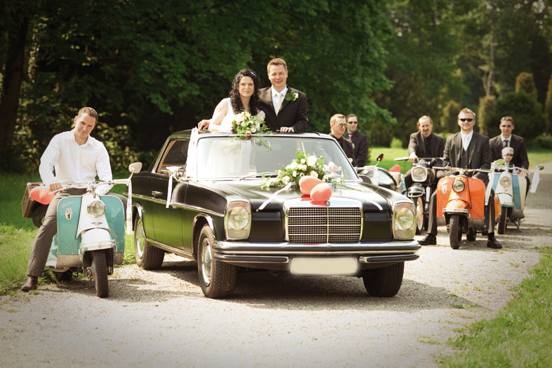 Hochzeitsauto mieten Leipzig / Oldtimer Hochzeitsfahrt mieten in Leipzig – mit Chauffeur – 4