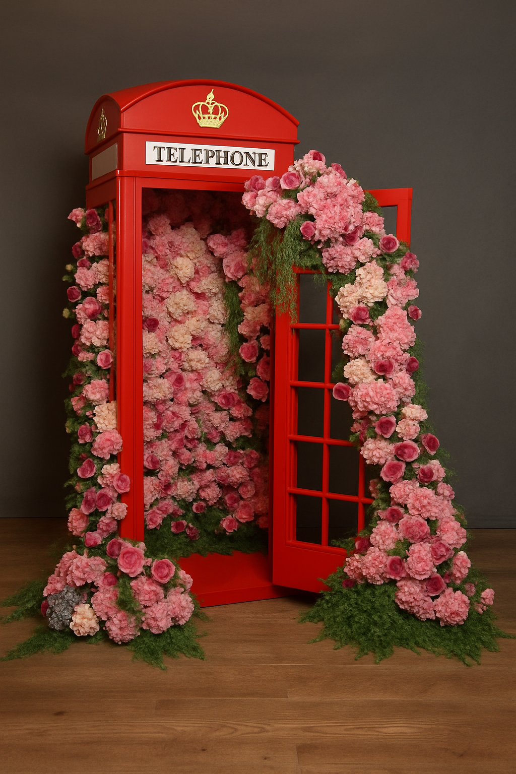 Florale Telefonzelle mieten in Hamburg – Thumbnail 6