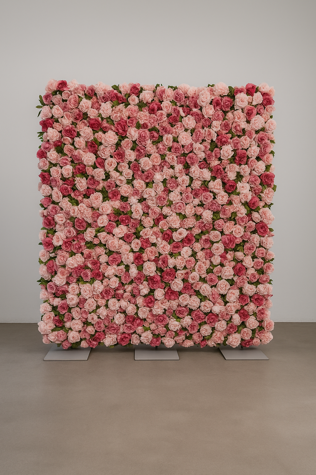 Florale Selfie-Wand mieten – Fotowand für mieten in Hamburg