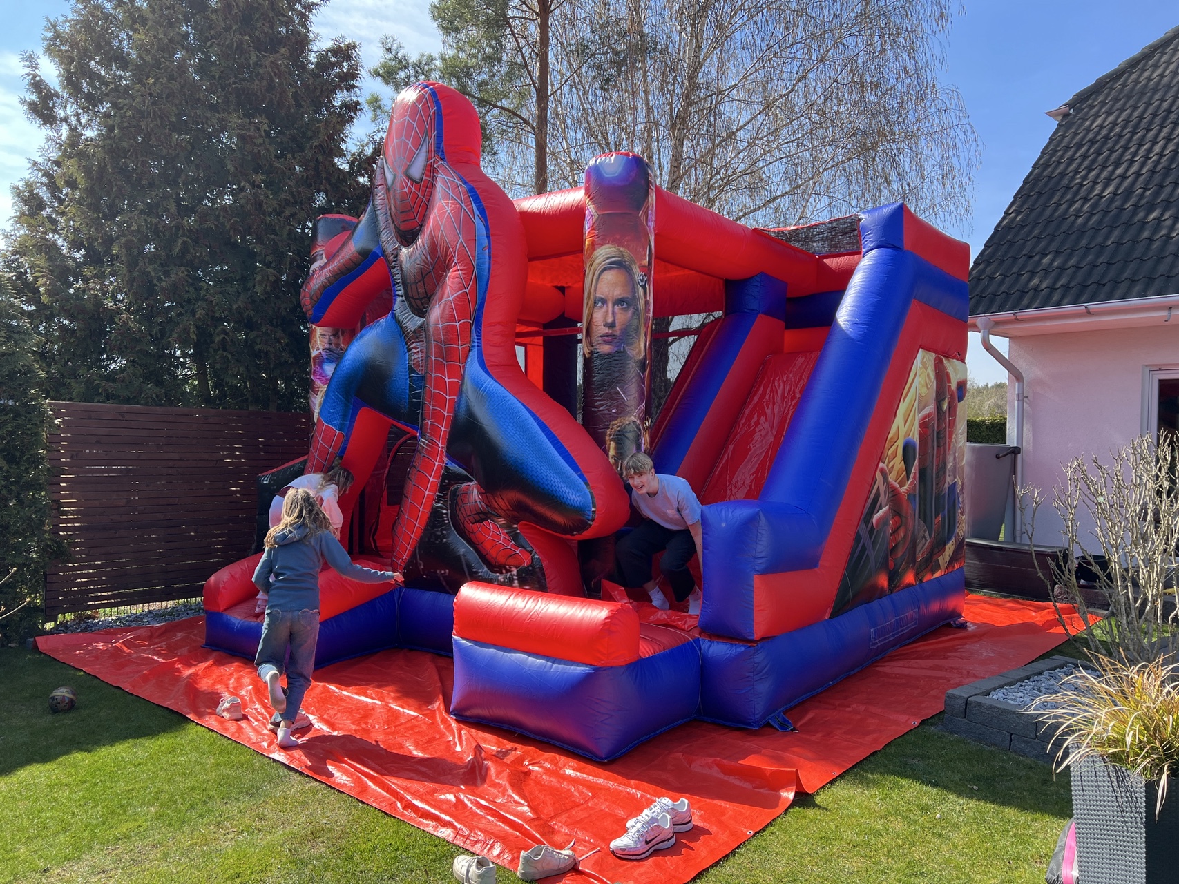 Hüpfburg Spiderman mieten in Michendorf – 2