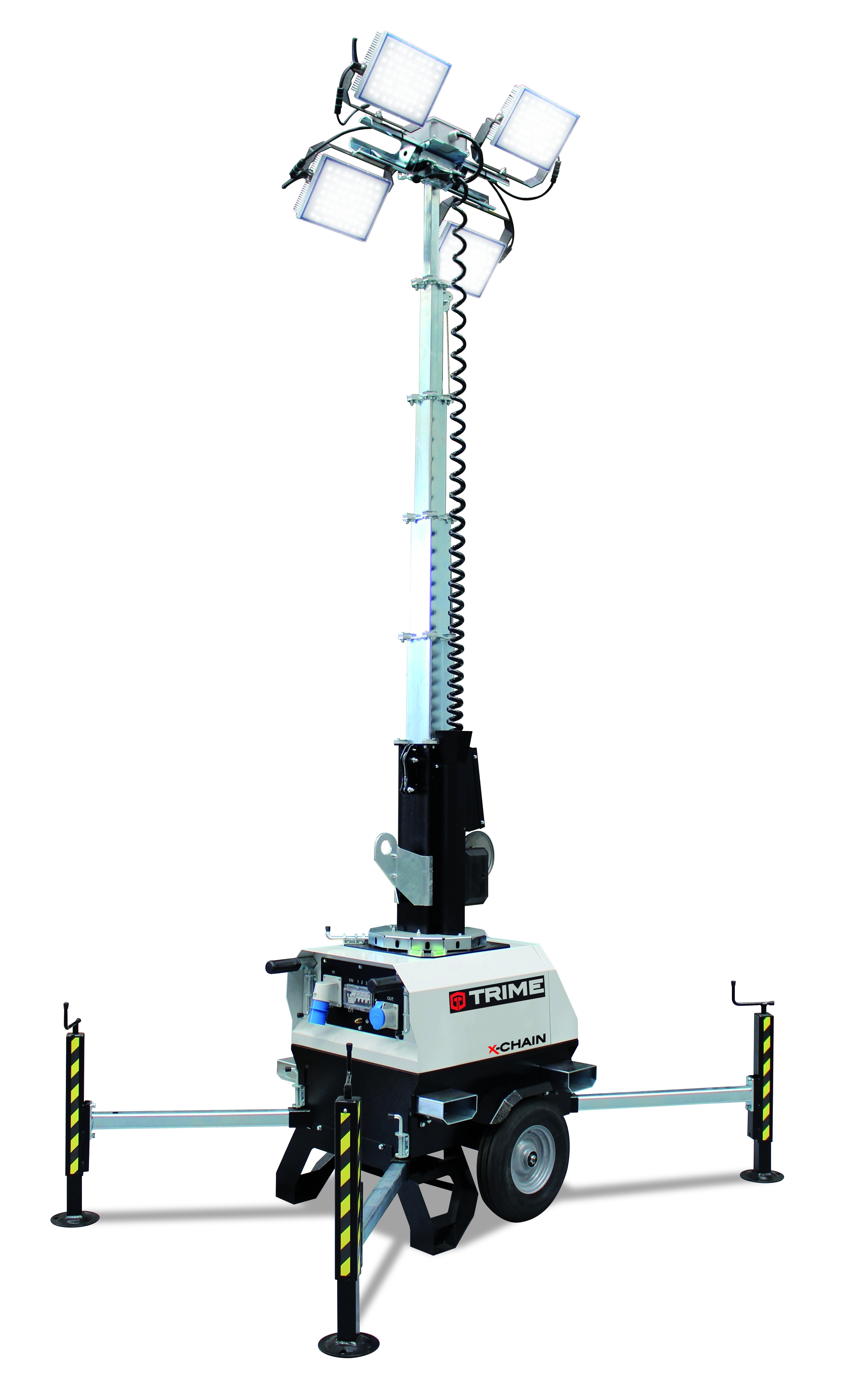 Flutlichtmast - Lichtmast - Lichtgiraffe mieten in Buseck – 3