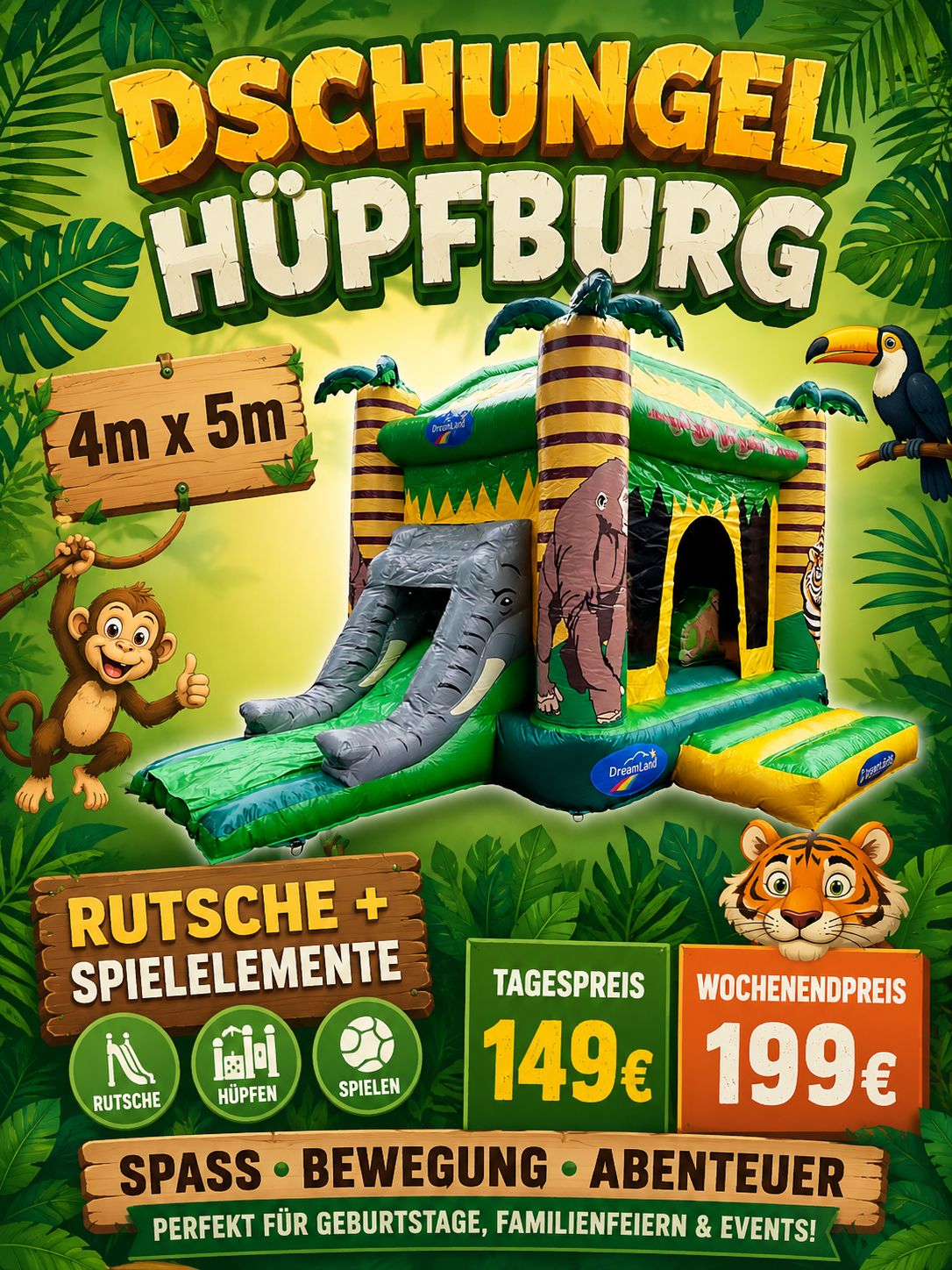 Hüpfburg mieten in Seelow – Ohne Personal – Thumbnail 6