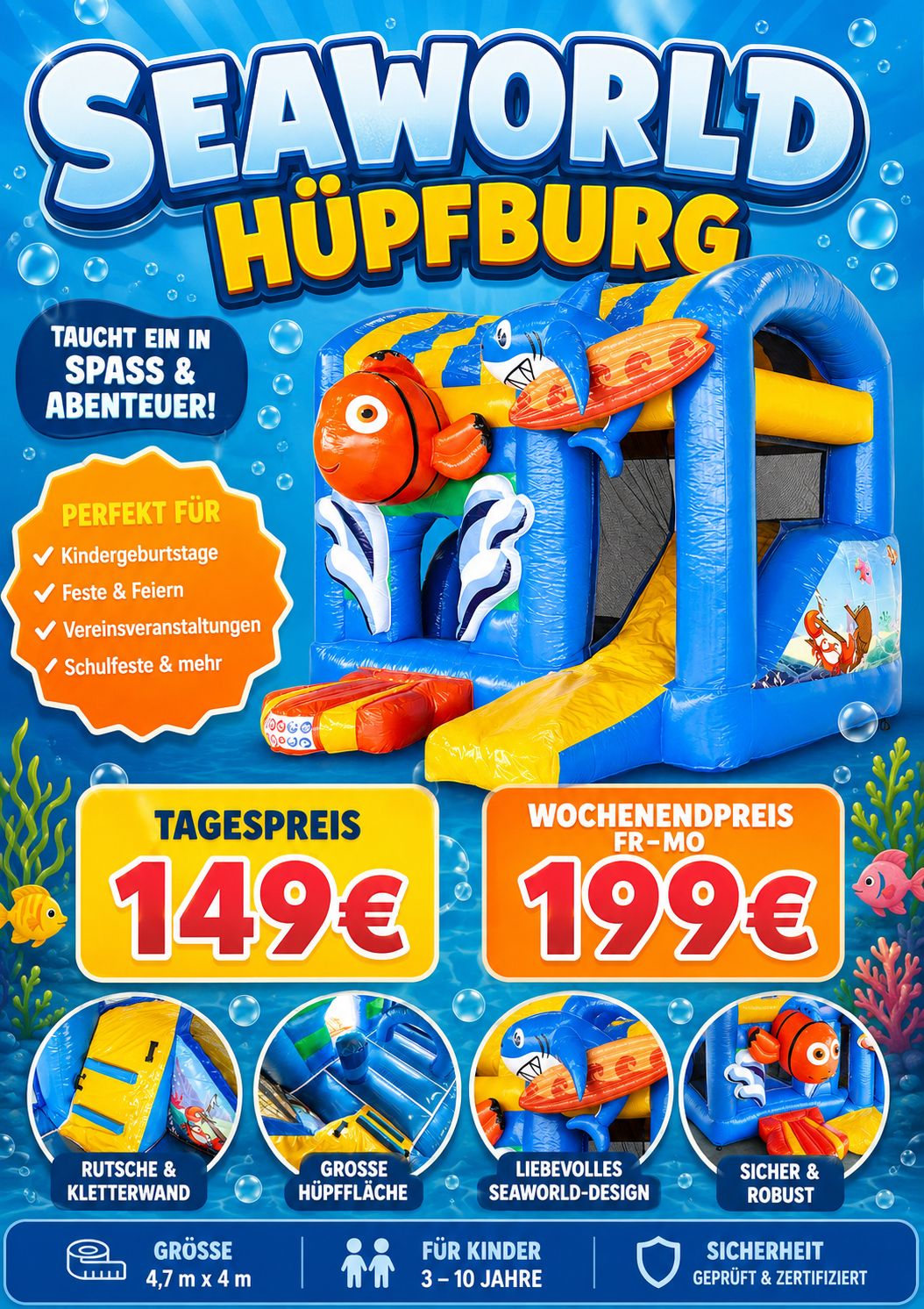 Hüpfburg mieten in Seelow – Ohne Personal – 5