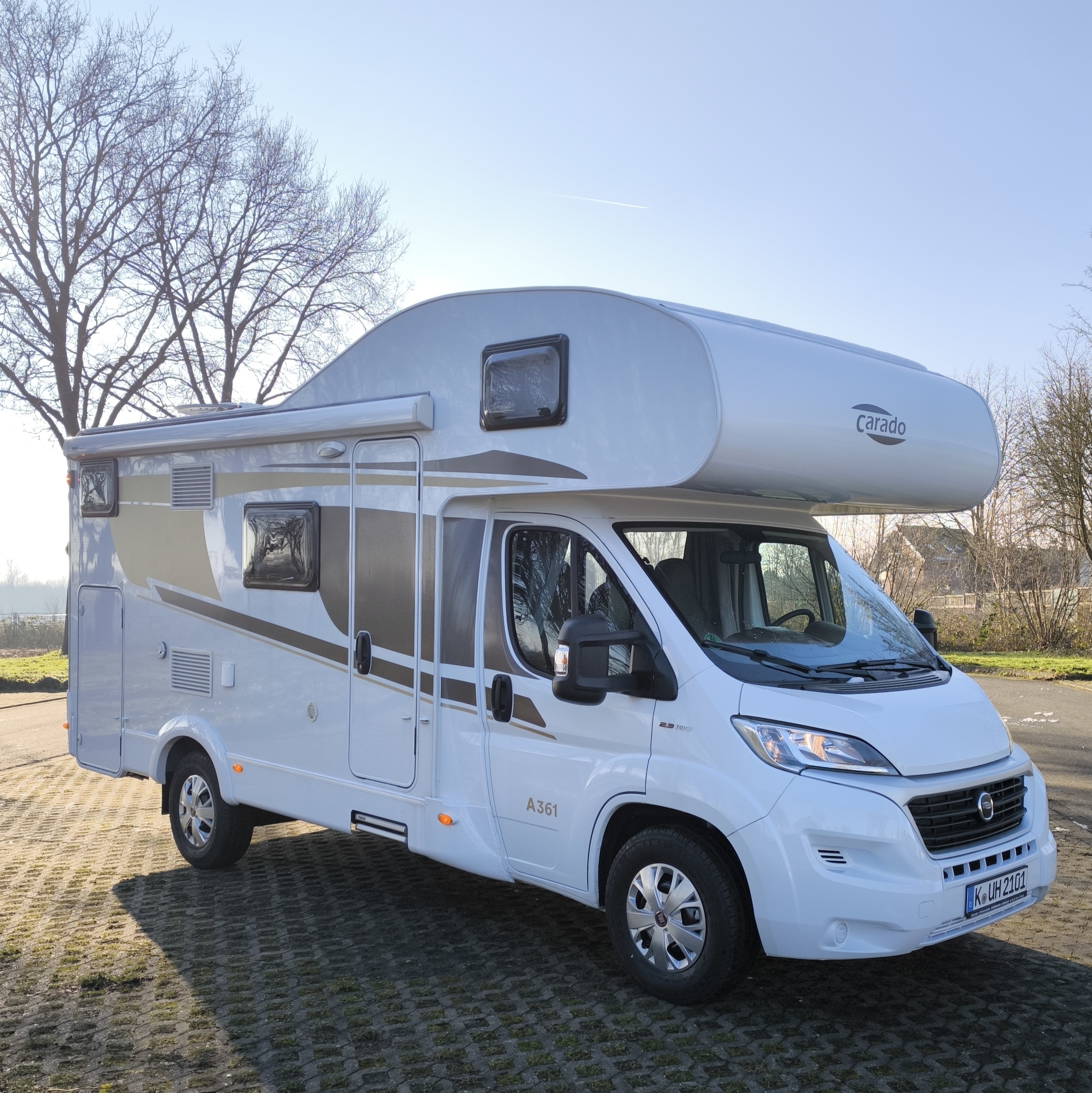 Wohnmobil CARADO A361 / Fiat Ducato mieten in Köln – 2019
