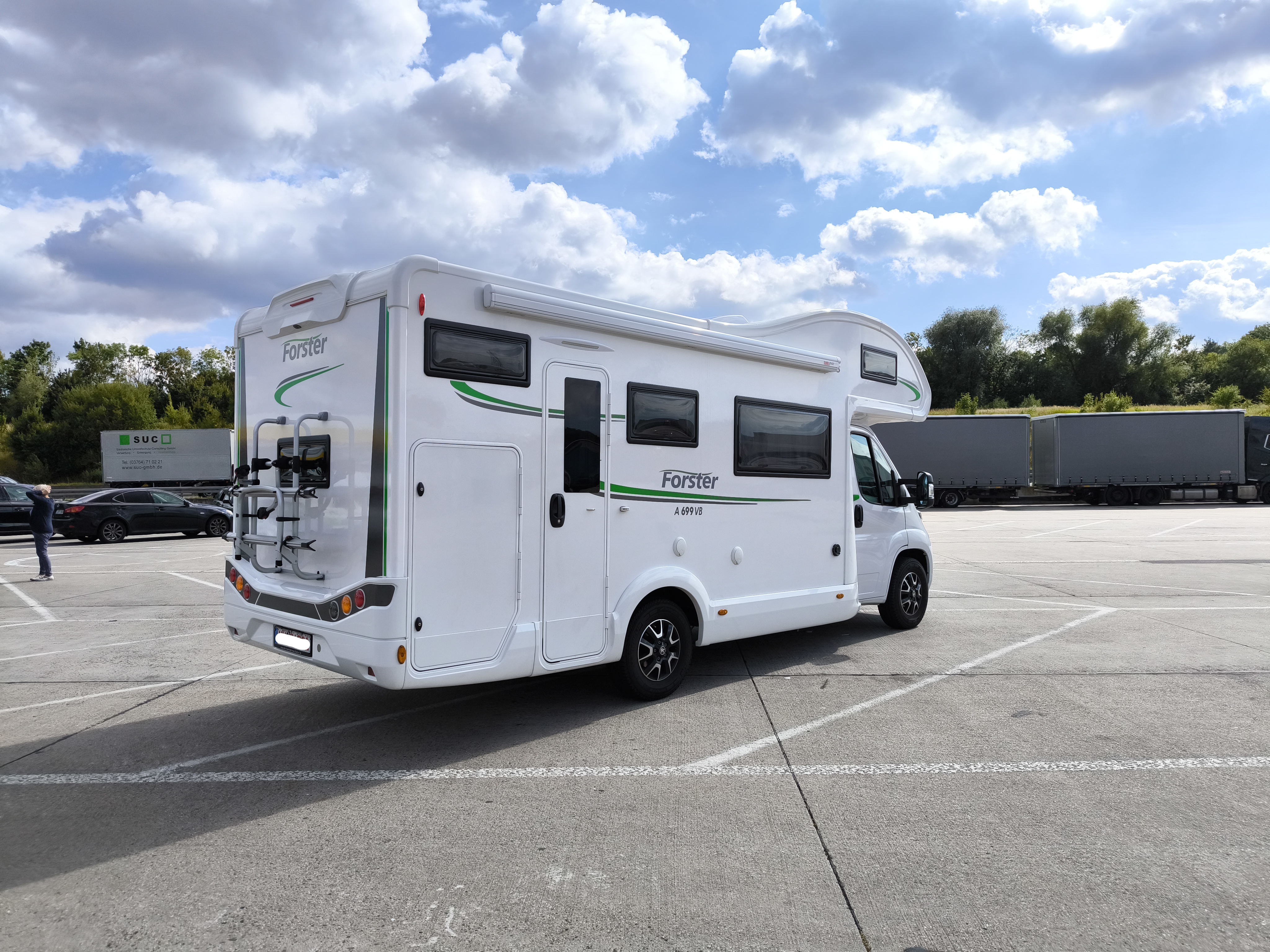 Wohnmobil Forster A699VB / 7 Gurtplätze mieten in Köln – 2024 – 2
