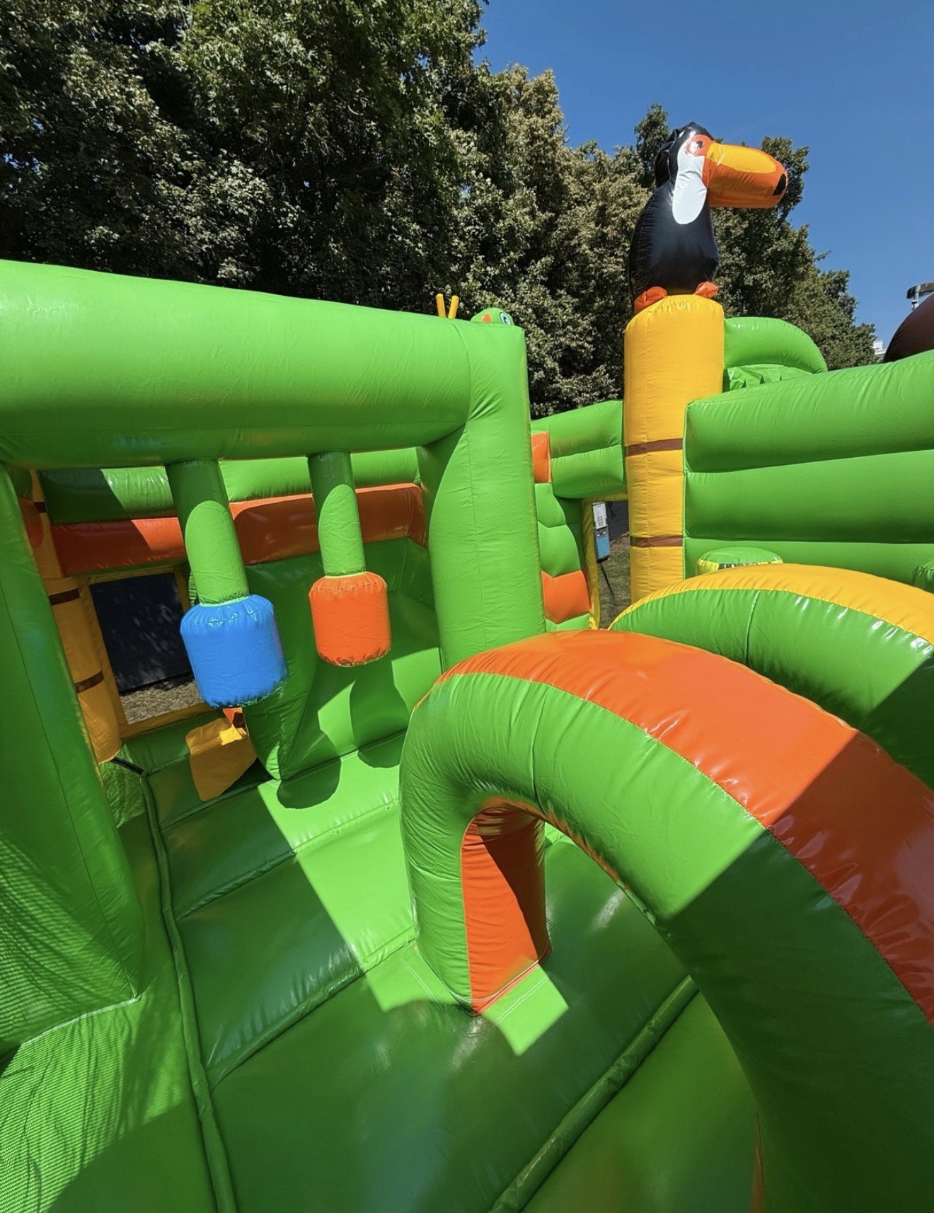 Hüpfburg Multiplay Dschungel + Lieferung möglich mieten in Köln – Ohne Personal – 5