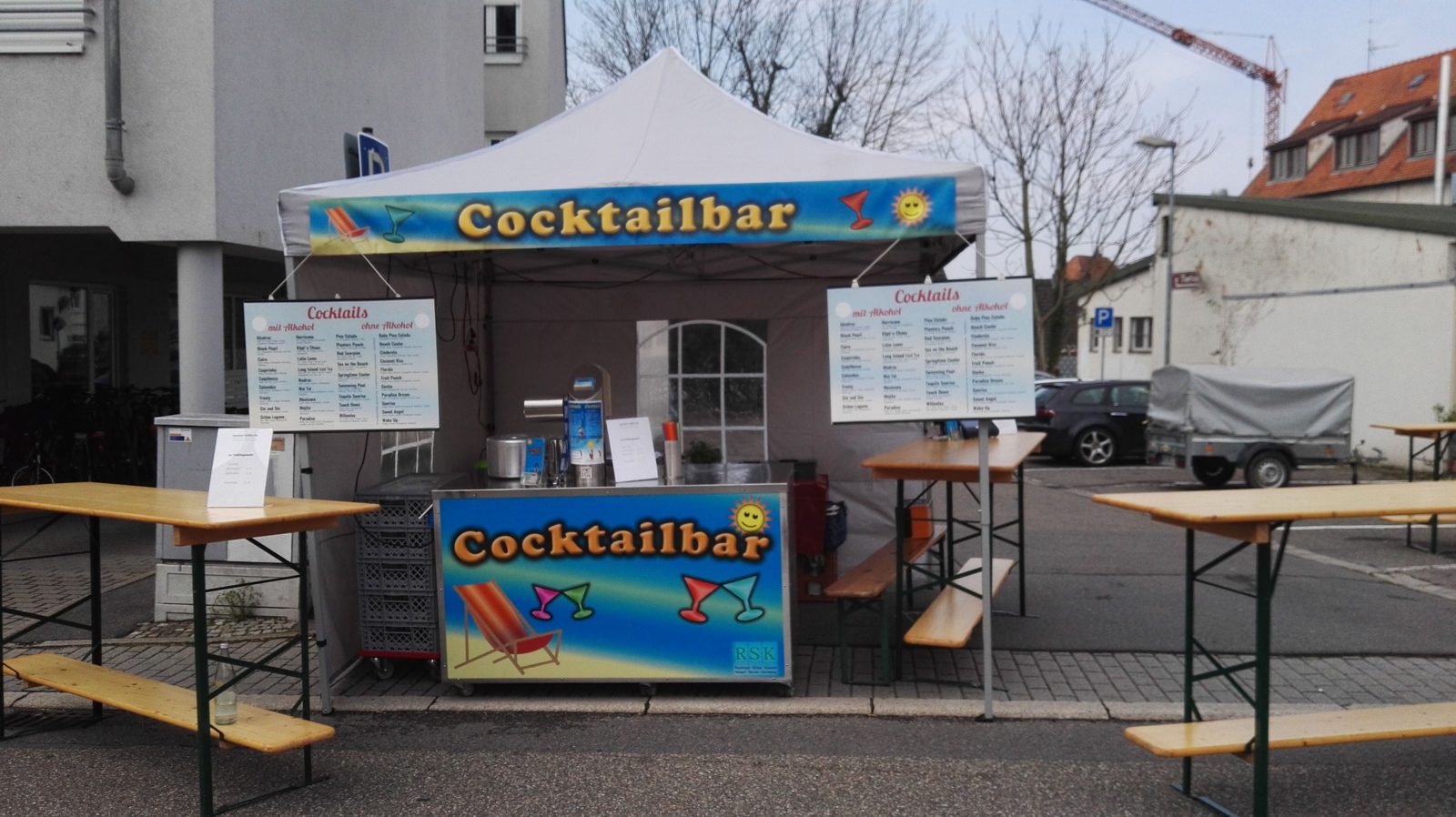mobile Cocktailmaschine für Partys und Straßenfeste mieten in Sandhausen – 4