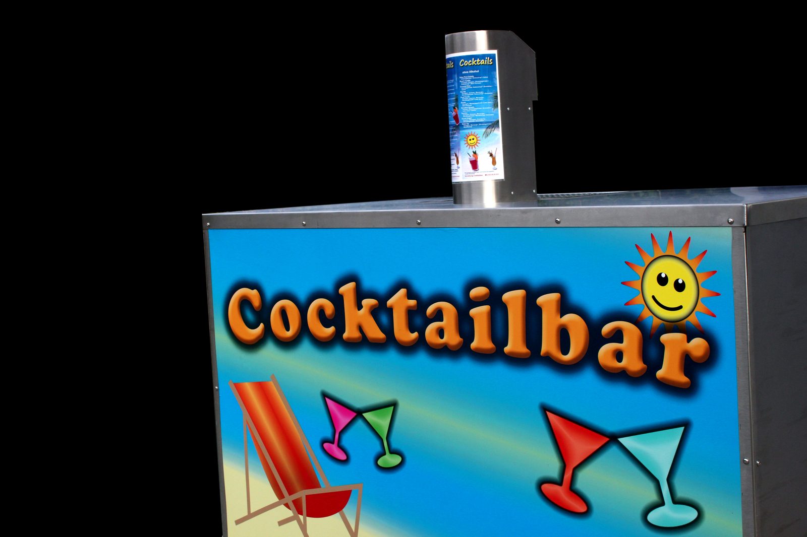 mobile Cocktailmaschine für Partys und Straßenfeste mieten in Sandhausen
