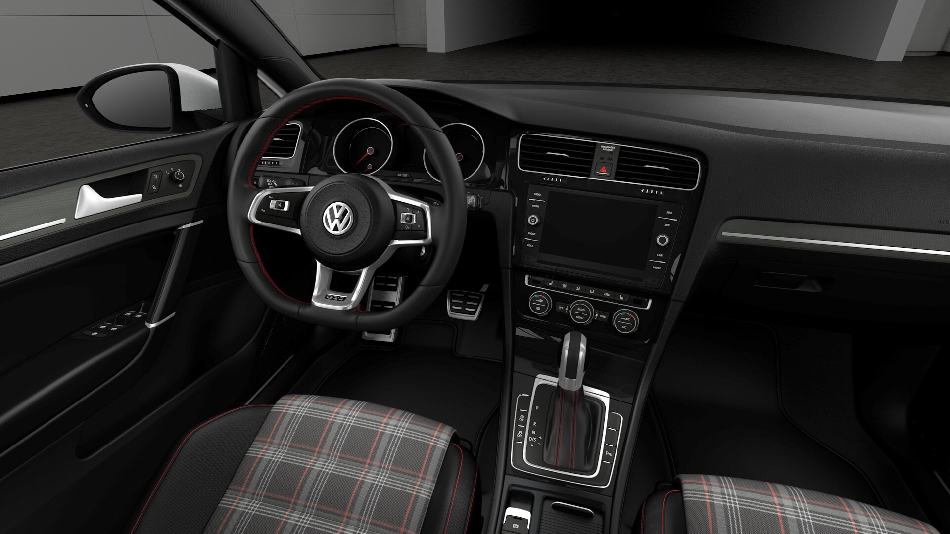 VW Golf 7 GTI DSG 169KW mieten in Lübeck – Weiß – 3