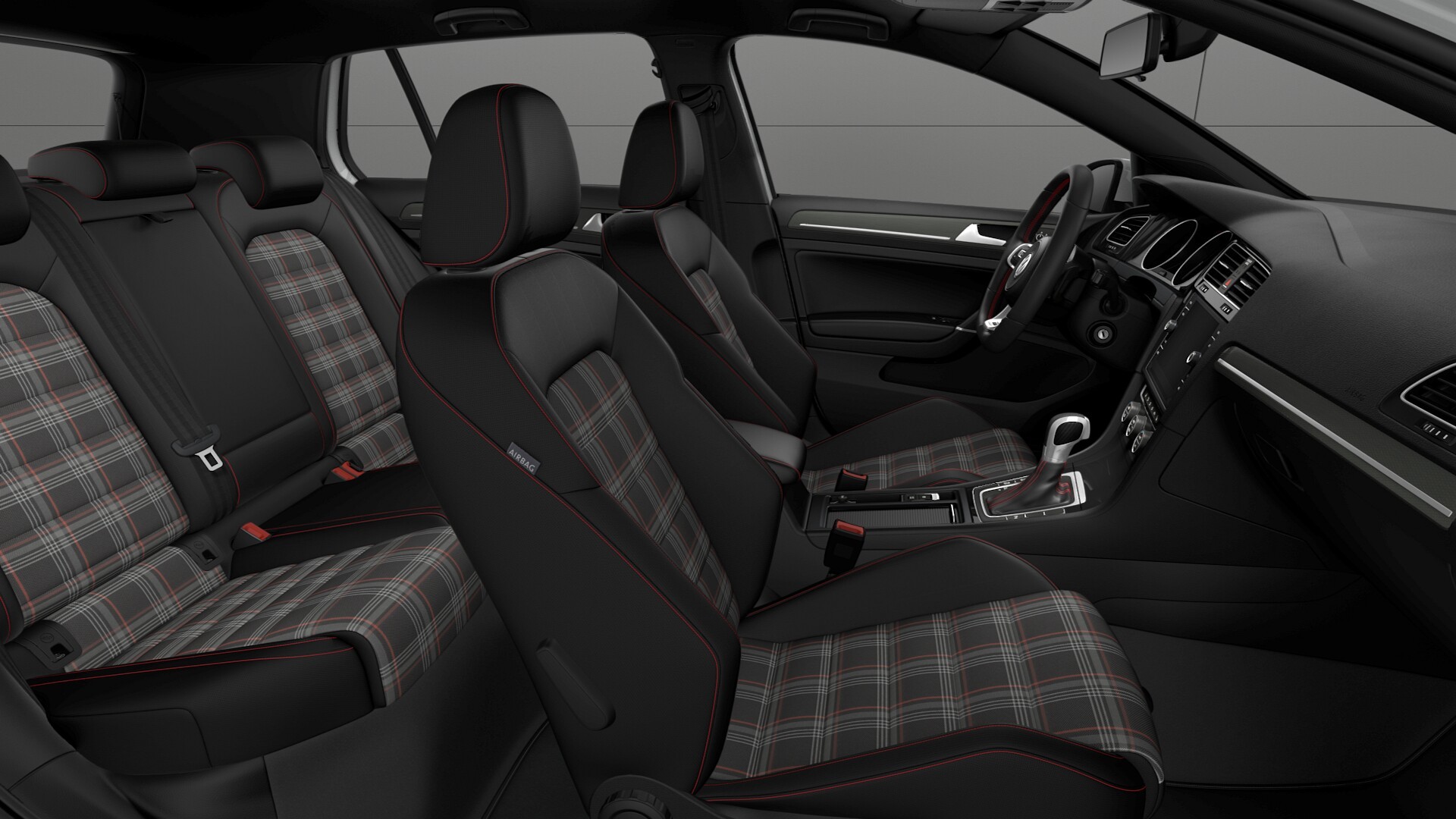 VW Golf 7 GTI DSG 169KW mieten in Lübeck – Weiß – 2