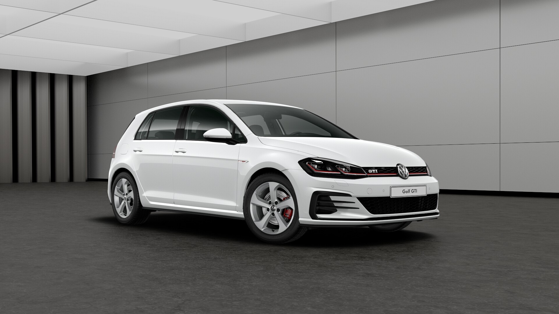 VW Golf 7 GTI DSG 169KW mieten in Lübeck – Weiß