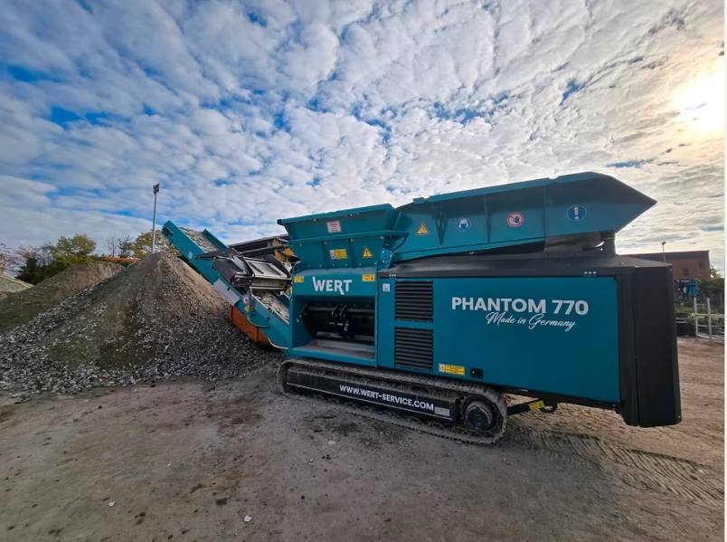 Brechanlage / 2-Wellen-Schredder "Wert Phantom" mieten in Groß-Gerau