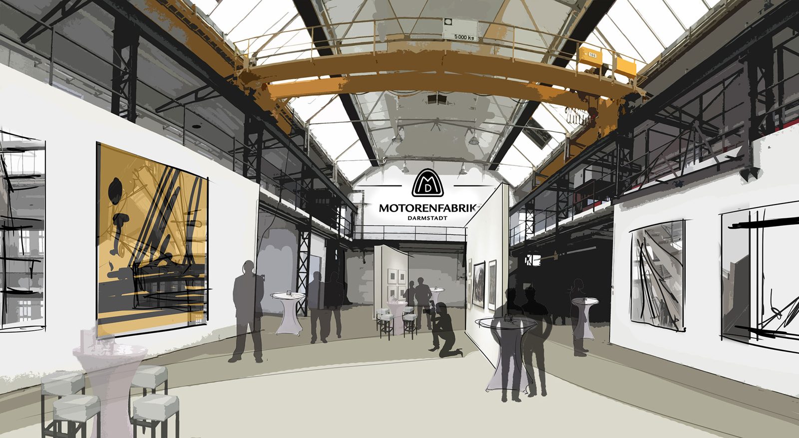 Motorenfabrik Darmstadt mieten – Eventlocation in Darmstadt