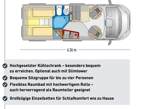 Wohnmobil Pössl Roadcruiser D-Line / Campingbus mieten in Unterumbach – Kreis Dachau – 2