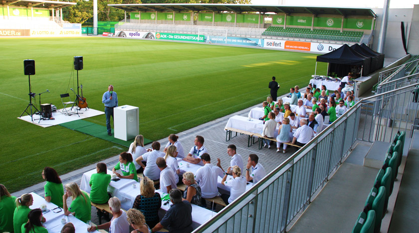 Volkswagen Arena mieten – Eventlocation in Wolfsburg