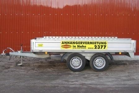 offener Kastenanhänger Tandem Hochlader mieten in Nahe