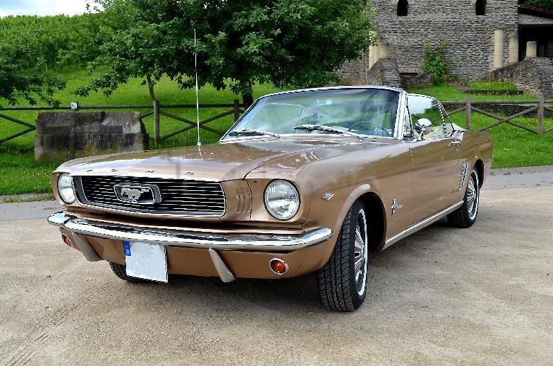Oldtimer Ford Mustang Cabrio, V8, Bj. 1966 mieten in Schweich-Issel
