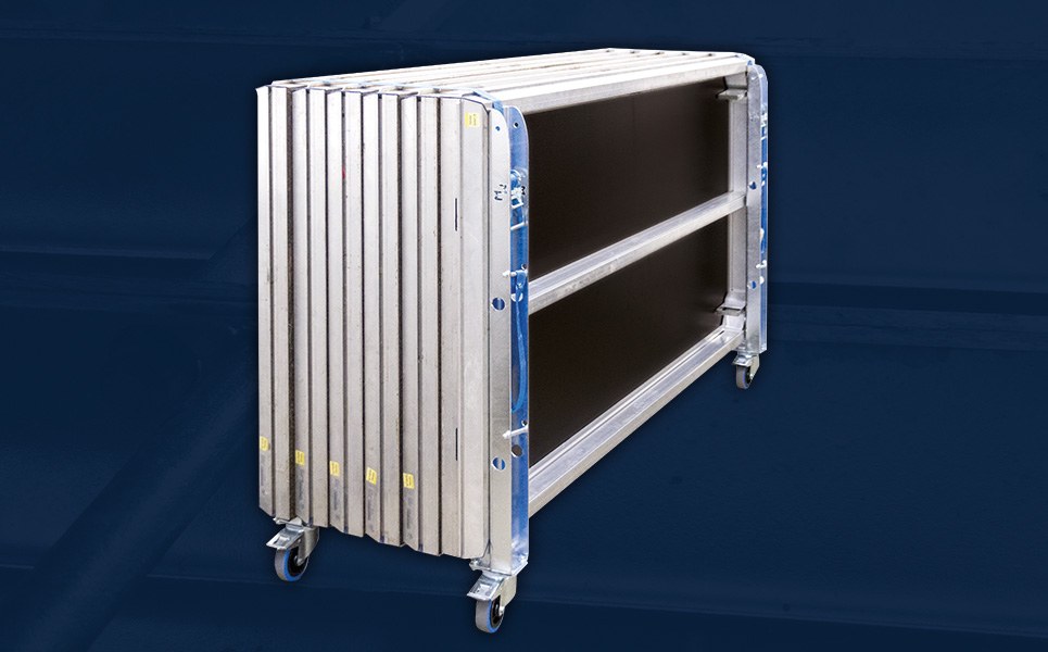 Nivtec Systempodeste mit Dolly mieten in Chemnitz – 2