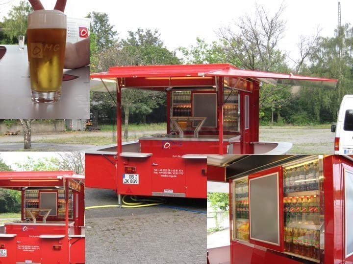 Bierwagen / Ausschankwagen DLW-1 mit Kühlraum mieten in Oberhausen