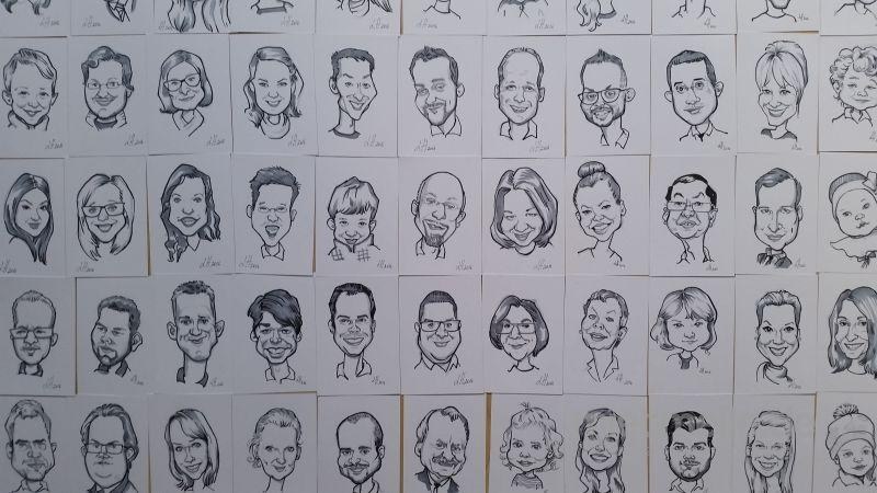 Schnellzeichnerin und Karikaturustin LUCY HOBRECHT buchen in Hannover