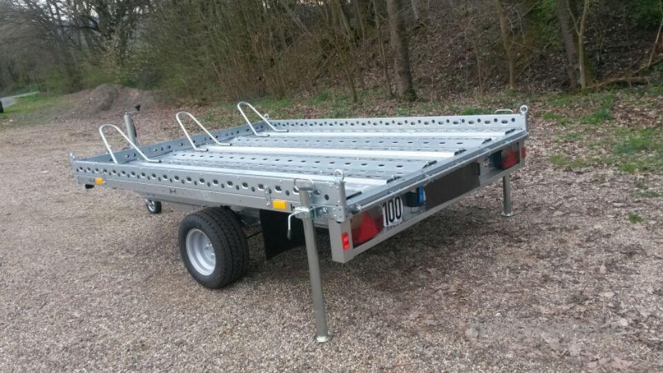 Vermiete Motorradanhänger für 1 - 3 Motorräder mit 100km/h Zulassung mieten in Lollar