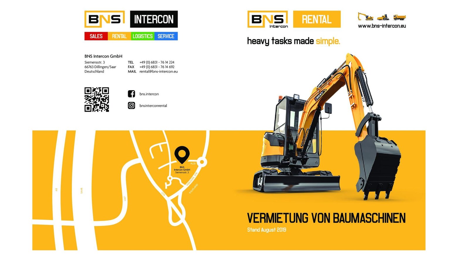 Baumaschinen /Bagger / / /Bagger mieten in Dillingen
