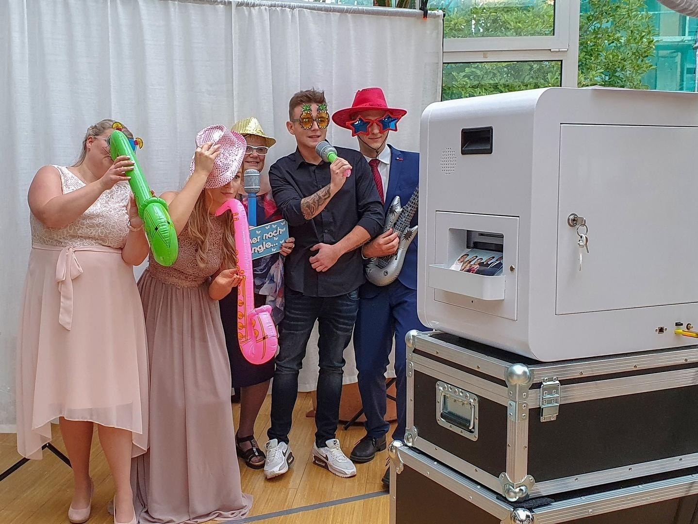 Fotobox - Photobox - Photobooth m. Betreuung mieten in Zeulenroda-Triebes