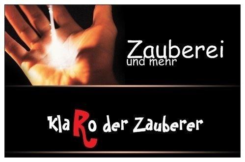 KlaRo der Zauberer für Erwachsene als Zauberkünstler - auch als Gaukle buchen