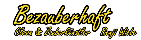 Clown & Zauberer Benji Wiebe (bezauberhaft.de) Logo
