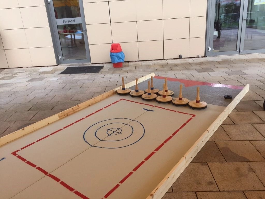 Mobile Eisstock Curlingbahn mieten in Aholming – 3